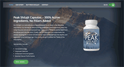 Desktop Screenshot of peakshilajit.com